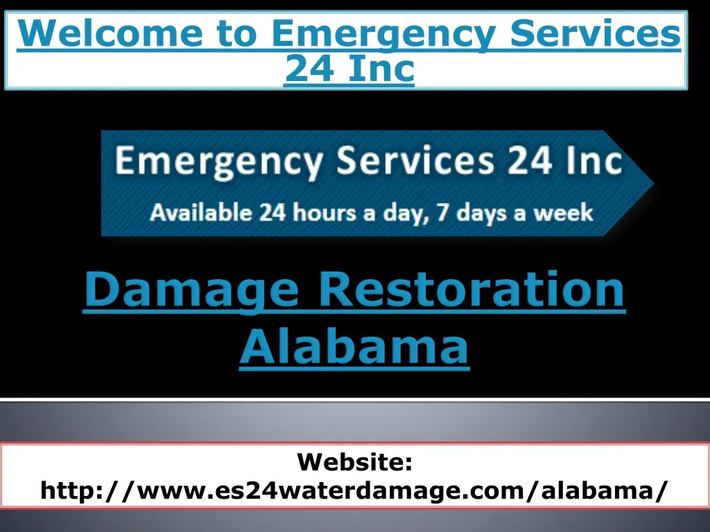 welcome to emergency services 24 inc