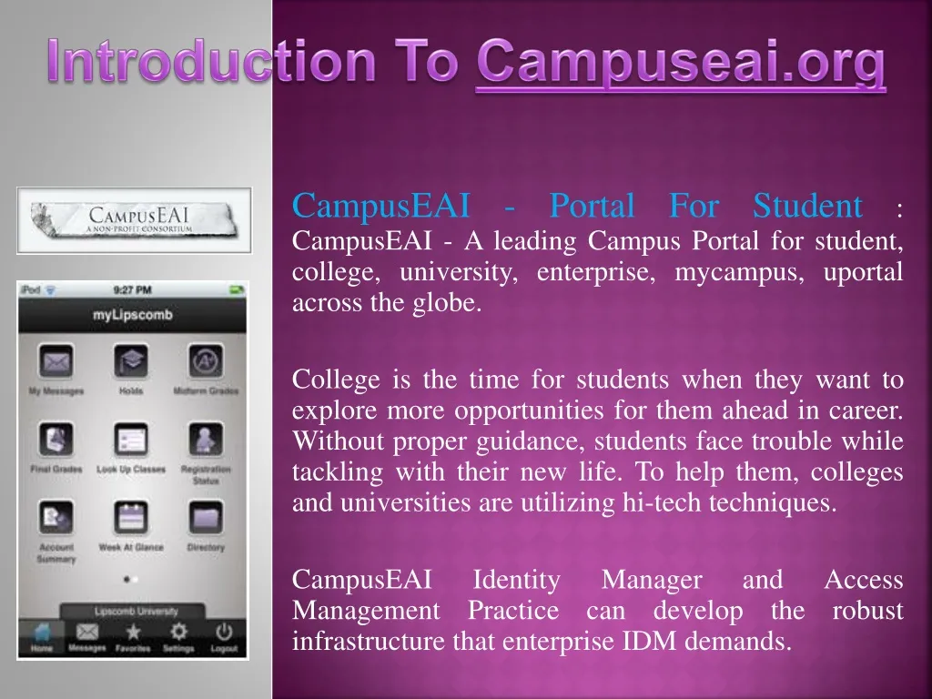 i ntroduction to campuseai org