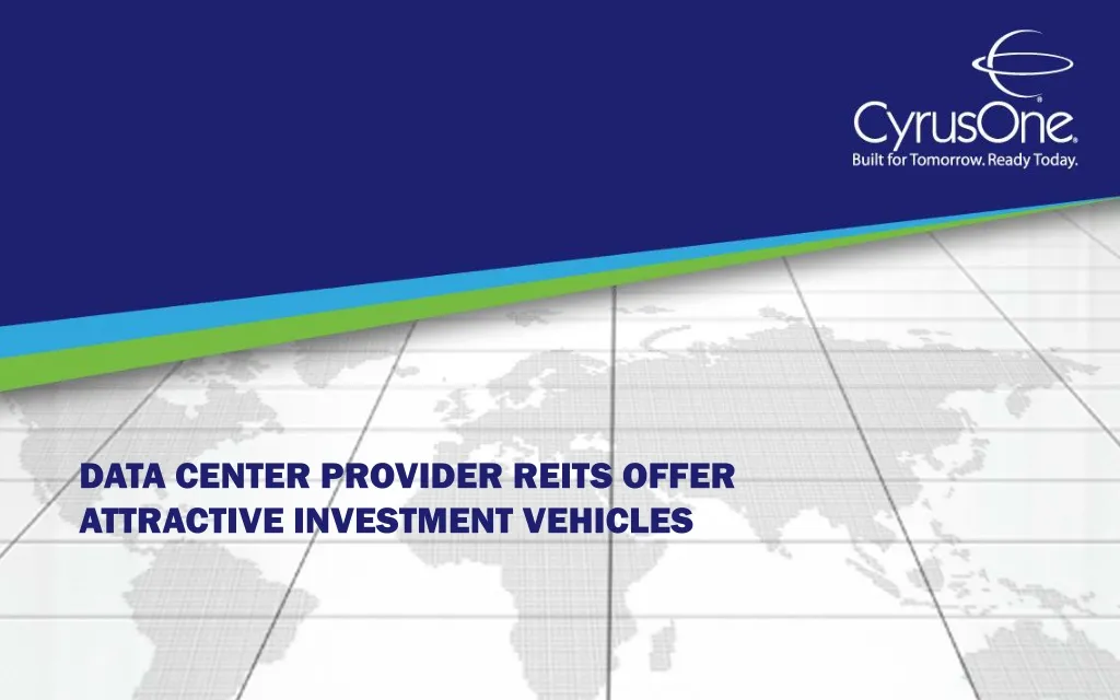 data center provider reits offer attractive investment vehicles