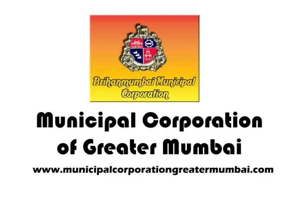 Municipal Corporation of Greater Mumbai Complaint Registrati