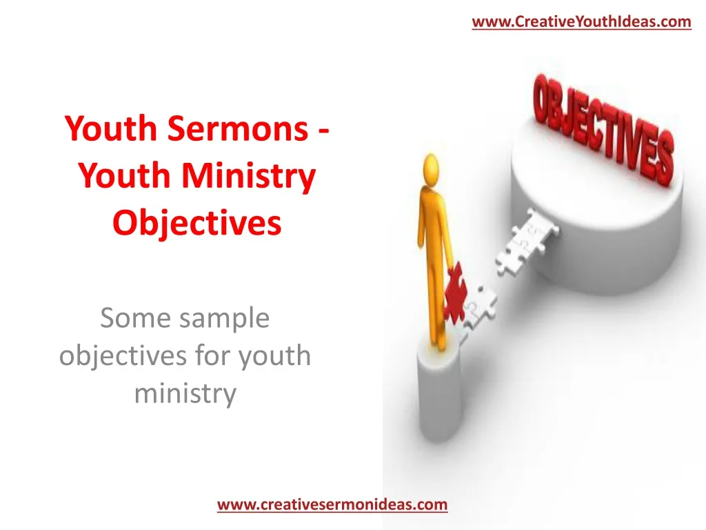 youth sermons youth ministry objectives