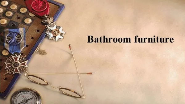 bathroom furniture