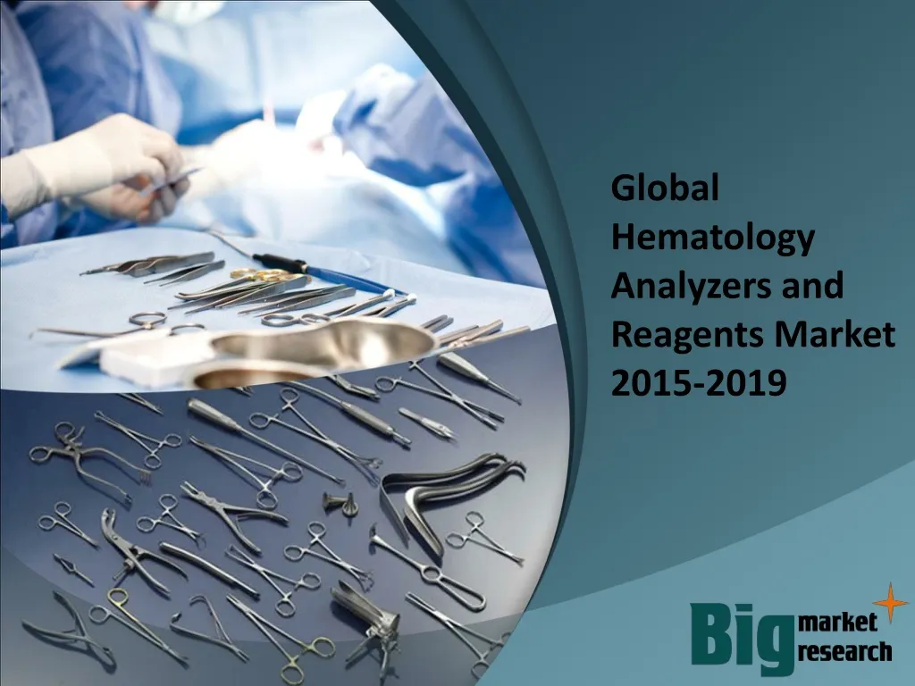 global hematology analyzers and reagents market