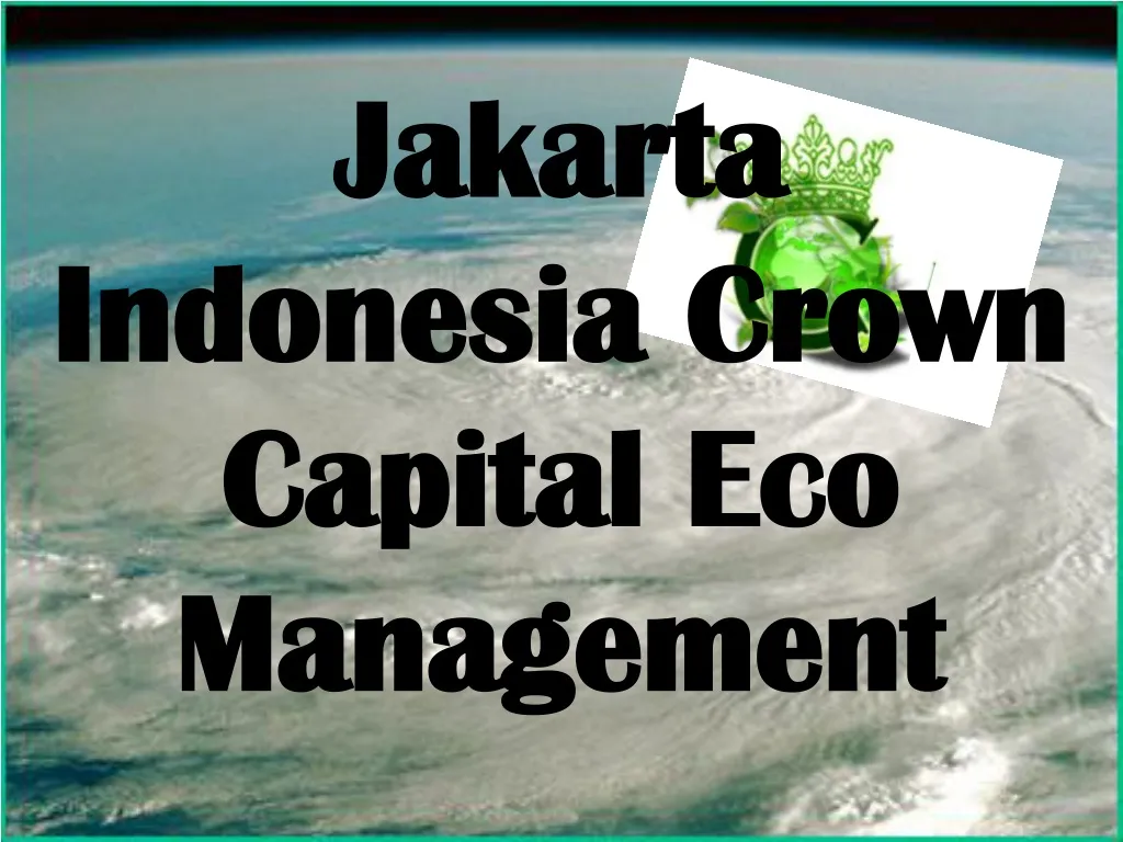 jakarta indonesia crown capital eco management