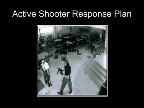 Active Shooter Response Plan
