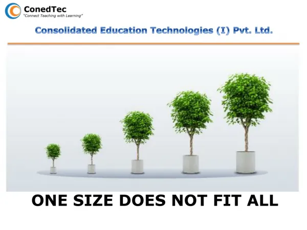 Consolidated Education Technologies (I) Pvt. Ltd.