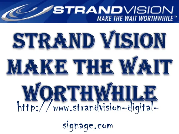 strandvision digital signage