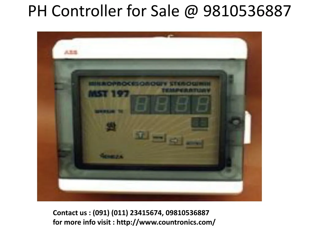 ph controller for sale @ 9810536887