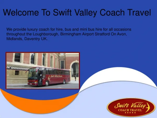 Luxury Coach Hire in Leicester