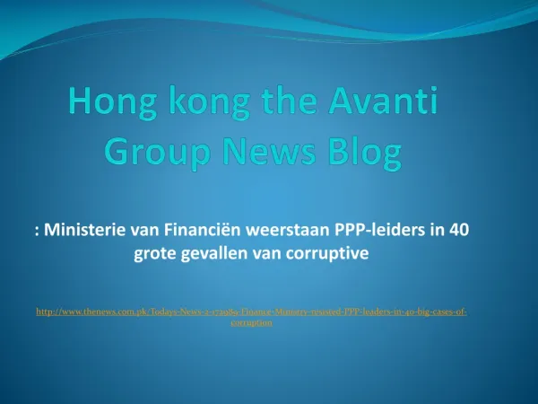 Hong kong the Avanti Group News Blog