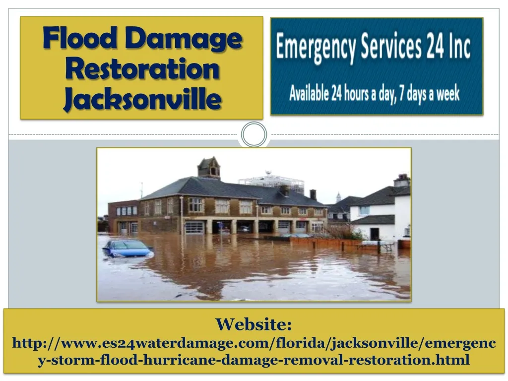 flood damage restoration jacksonville