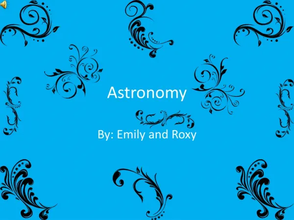 Astronomy