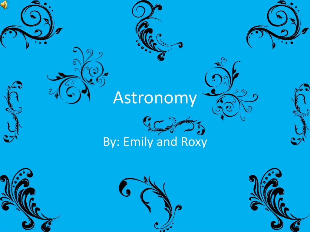 astronomy