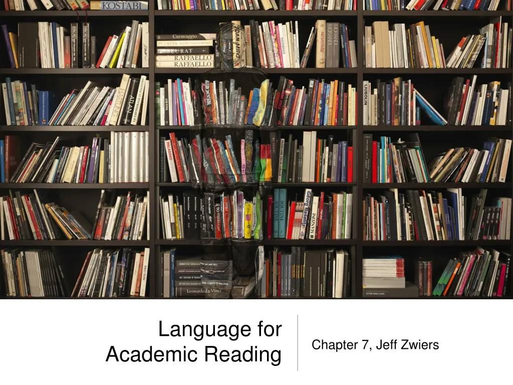 language for academic reading