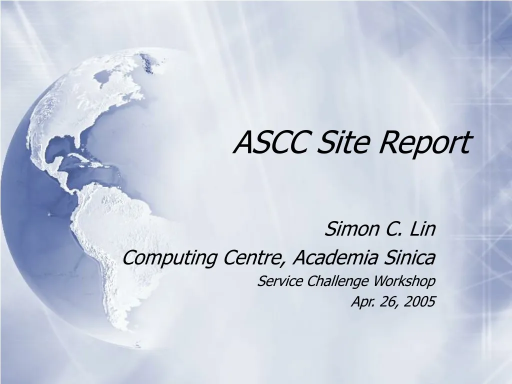 ascc site report