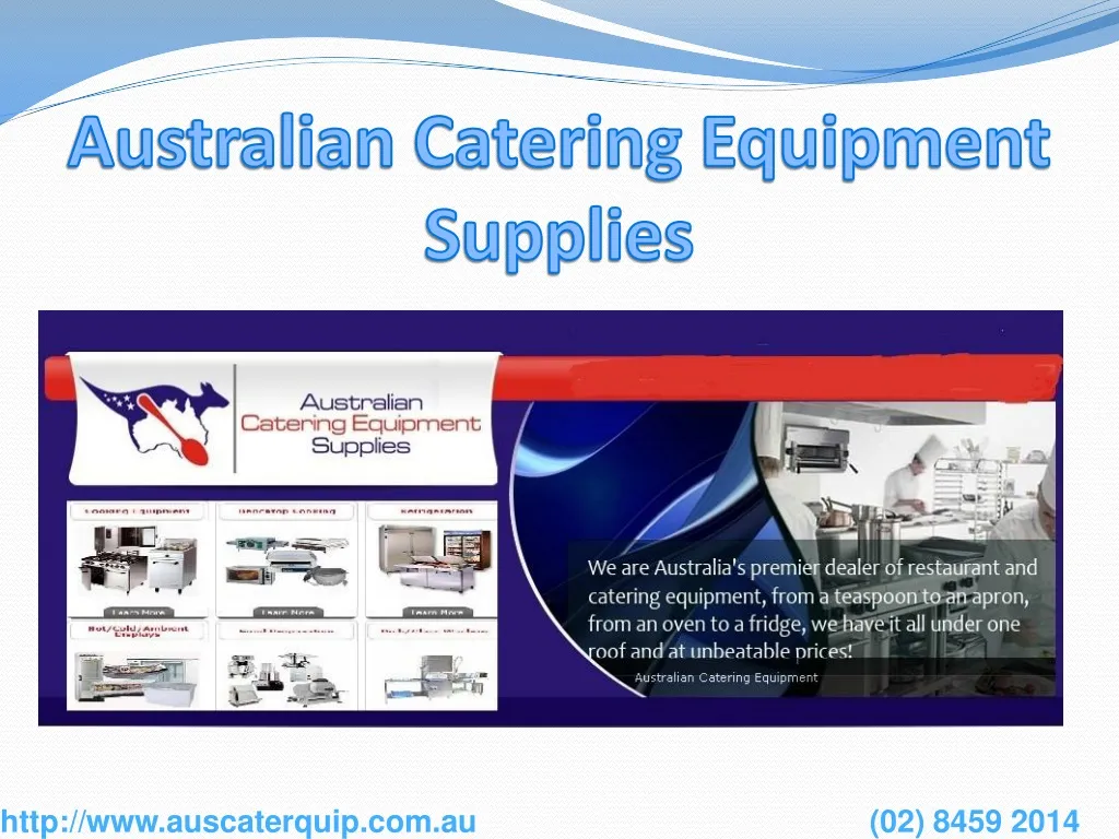 australian catering equipment supplies