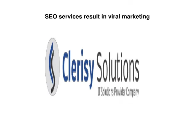 SEO services result in viral marketing