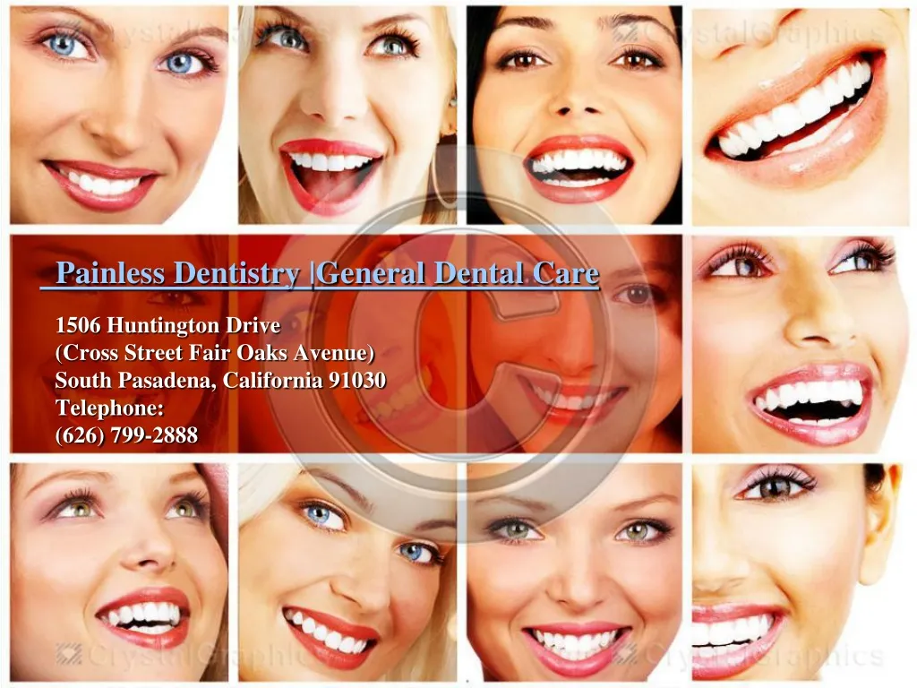 painless dentistry general dental care