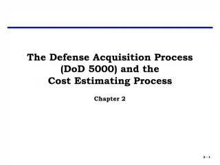 PPT - TEST and EVALUATION in the DoD ACQUISITION PROCESS PowerPoint ...