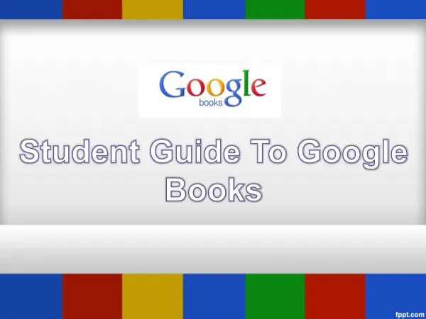 Google Books - A Students Guide