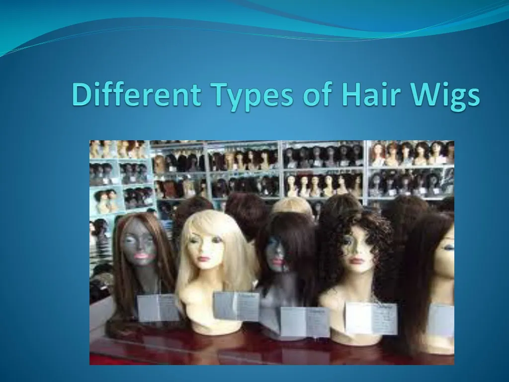different types of hair wigs
