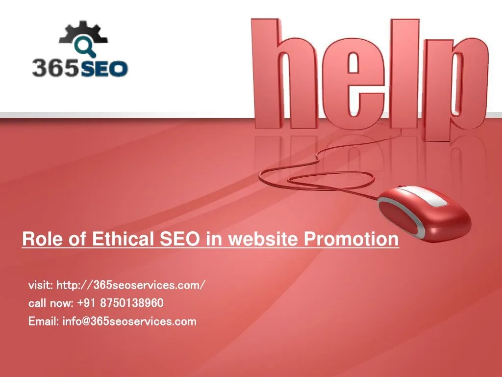 role of ethical seo in website promotion