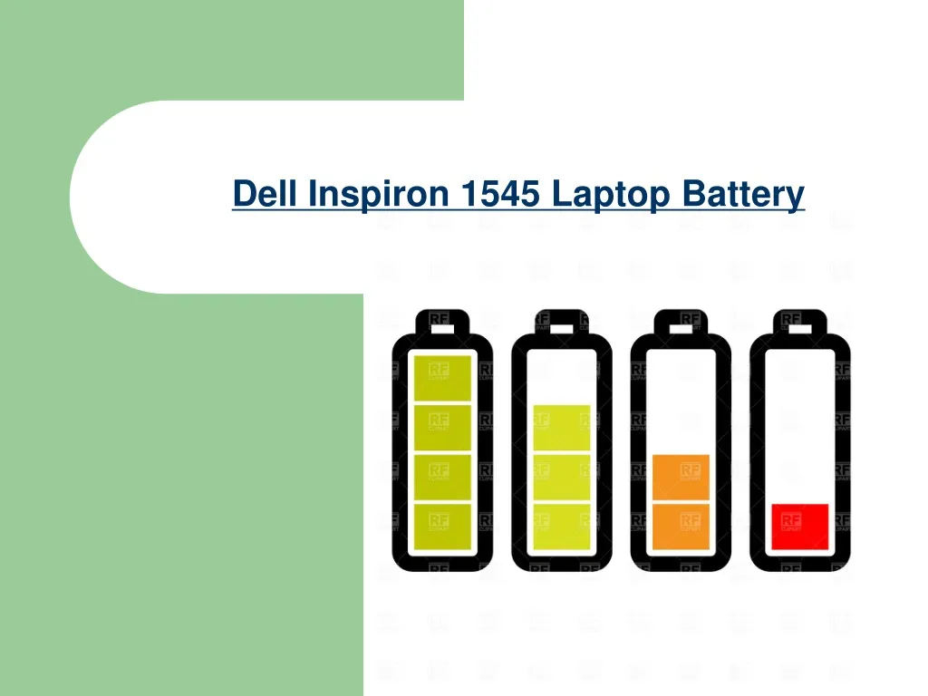 dell inspiron 1545 laptop battery