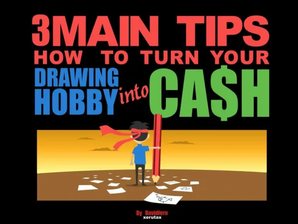 How to turn your drawing hobby into cash