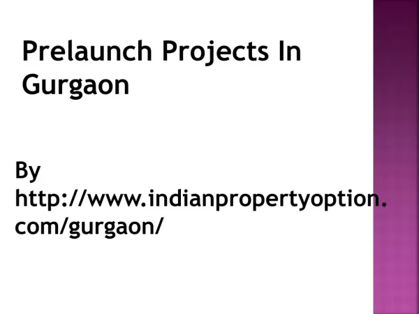 Pre launch Projects In gurgaon call 9750268727