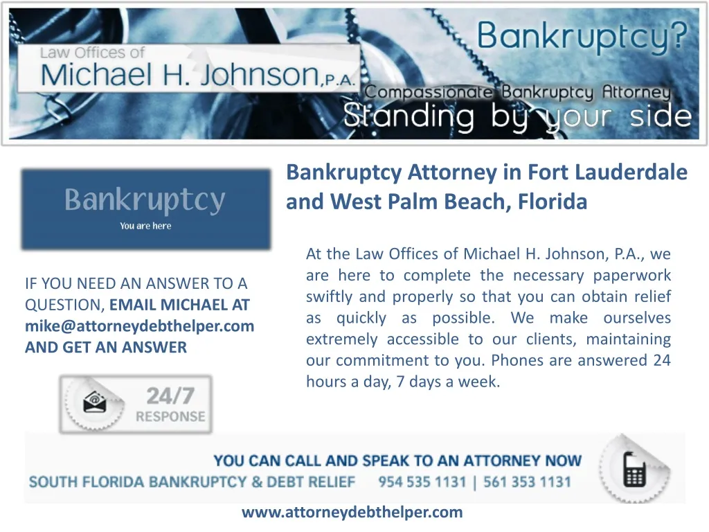 bankruptcy attorney in fort lauderdale and west