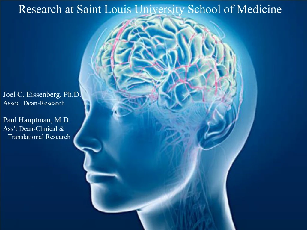 research at saint louis university school