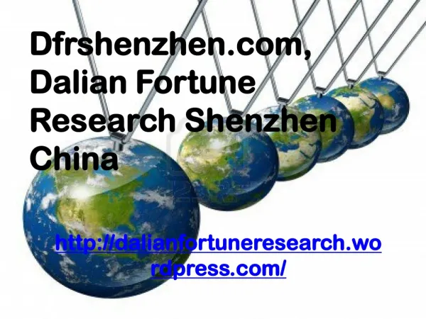 Dfrshenzhen.com, Dalian Fortune Research Shenzhen China