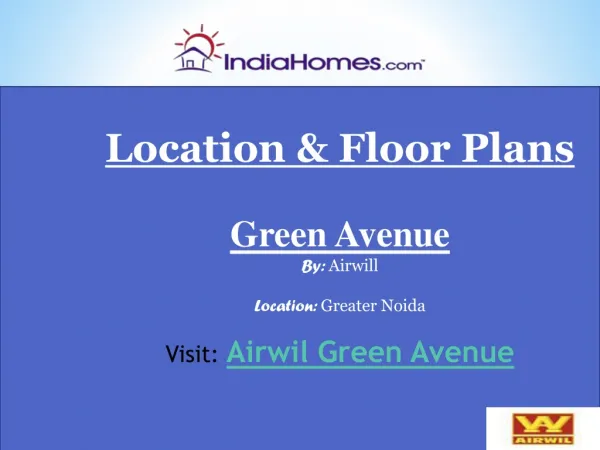Airwil Green Avenue Greater Noida