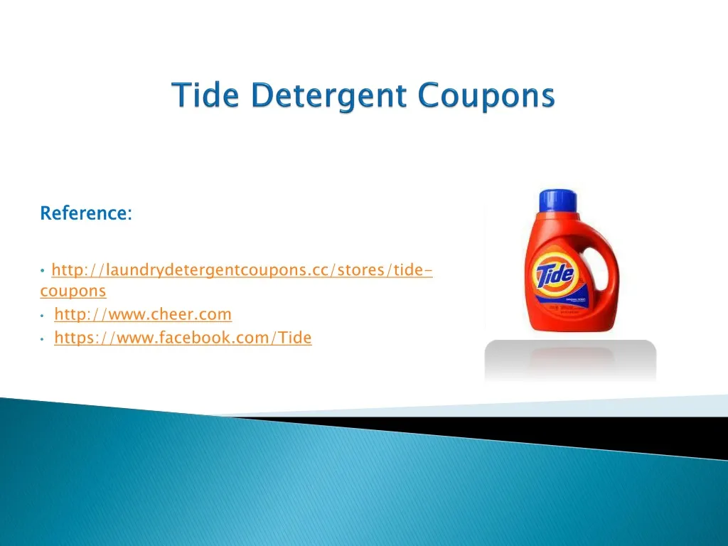 tide detergent coupons