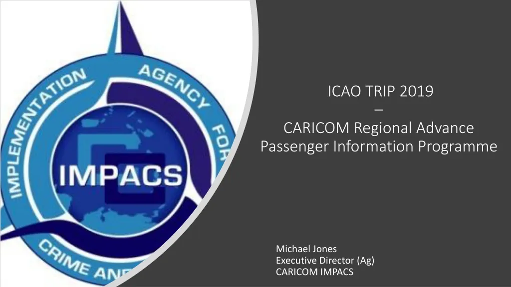 icao trip 2019 caricom regional advance passenger information programme