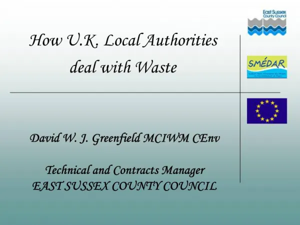 How U.K. Local Authorities deal with Waste