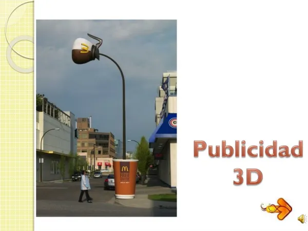 La publicidad 3D