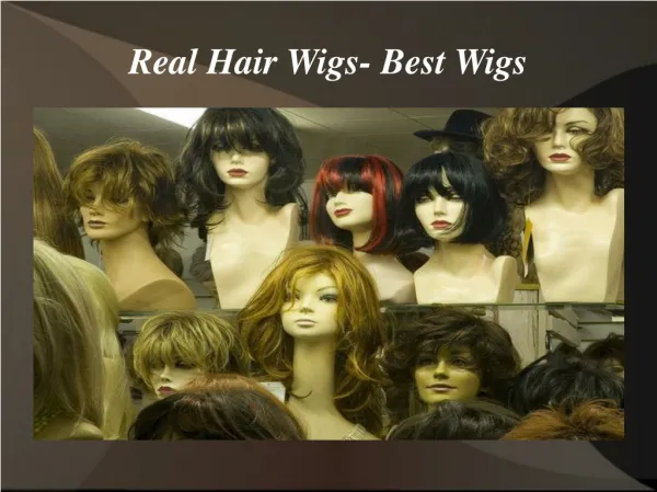real hair wigs