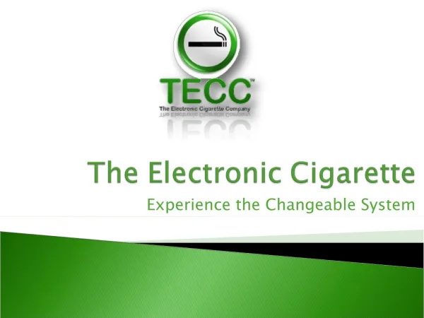 What is in an Electronic Cigarette