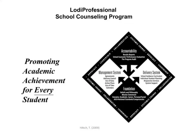 Lodi Professional School Counseling Program