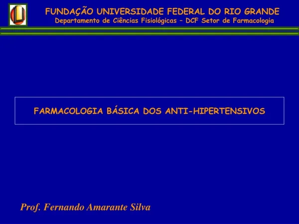 funda o universidade federal do rio grande