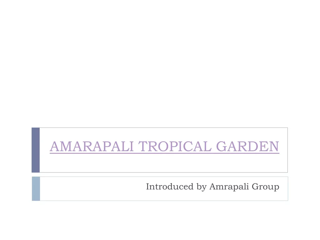amarapali tropical garden