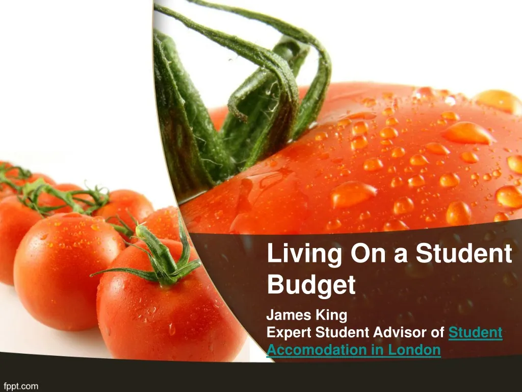 living on a student budget