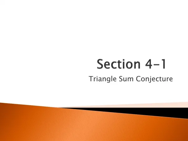 Section 4-1