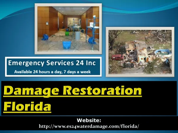 Damage Restoration Florida
