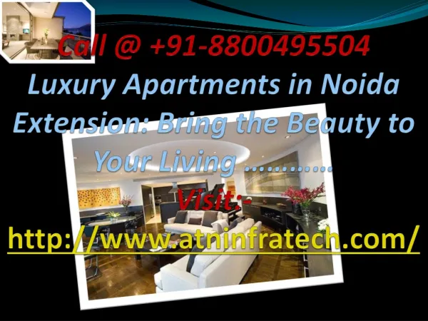 Book Luxury Apartments and Property in Noida