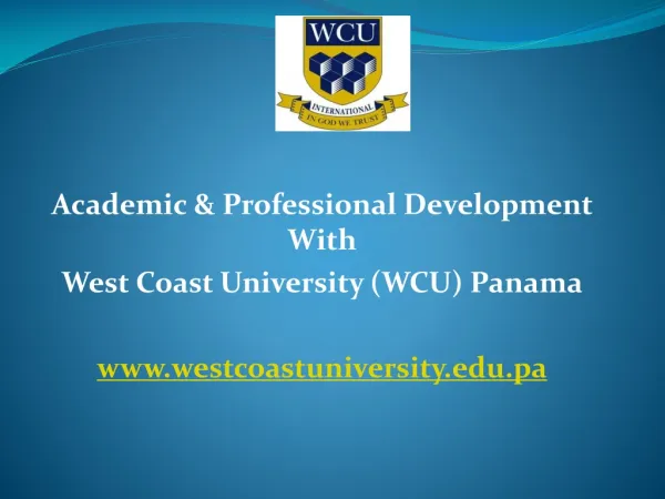 West Coast University Panama