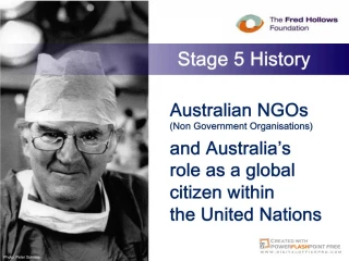 australian ngos non government organisationsand australia - slide 1