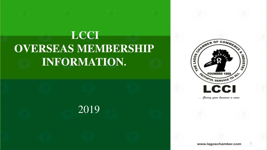 lcci overseas membership information