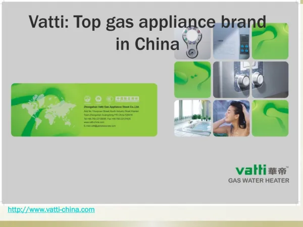 Vatti-Top gas appliance brand